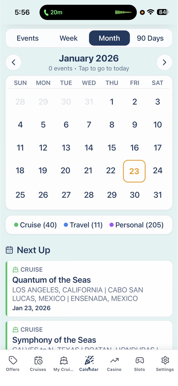 Easy Seas app screen 3
