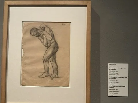 Picasso figure study — Barcelona — Picasso Museum works photographed by Justin