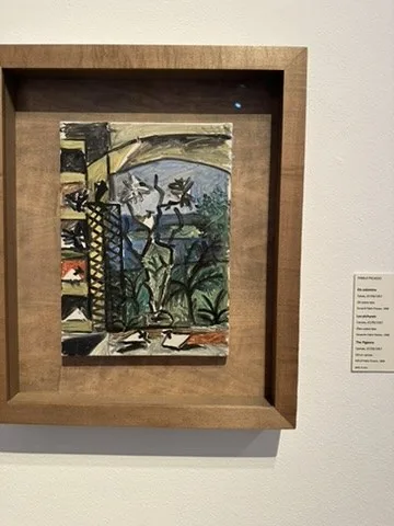 Colorful Picasso work from the Barcelona visit — Barcelona — Picasso Museum works photographed by Justin
