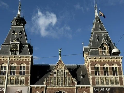 Rijksmuseum façade — Amsterdam — Rijksmuseum