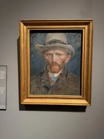 Van Gogh self-portrait — Amsterdam — Rijksmuseum