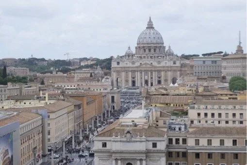 St. Peter's and Vatican City panorama — Vatican City — St. Peter's Basilica