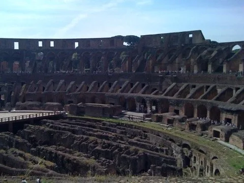 Inside the Colosseum — Rome — Colosseum