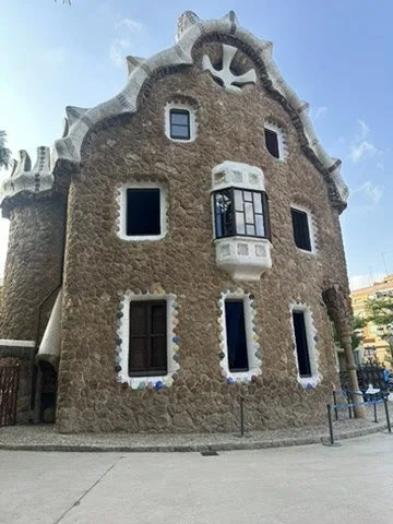 Gaudí gatehouse — Barcelona — Park Güell