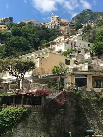 Layered hillside architecture — Amalfi Coast