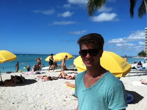 Justin at Waikiki Beach — Oʻahu — Waikiki Beach