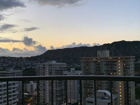 Diamond Head at dawn — Hawaii
