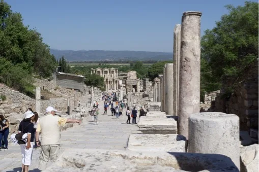 The road through Ephesus — Ancient Ephesus