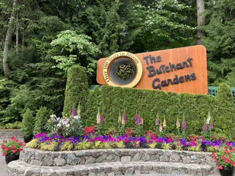 Victoria — Butchart Gardens — a postcard moment