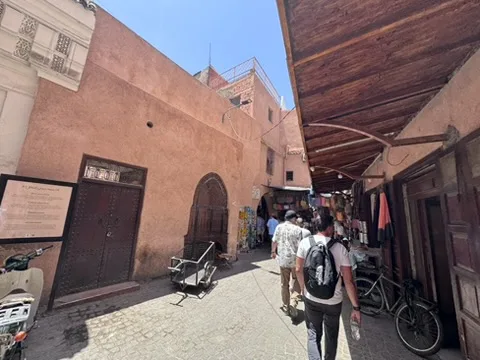 Marrakesh — palace and medina — the journey in one frame