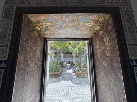 Marrakesh — palace and medina — the landmark in its setting