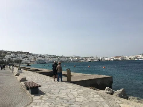 Mykonos — Aegean white and blue — the journey in one frame