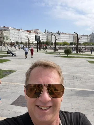 La Coruña, Spain — the journey in one frame