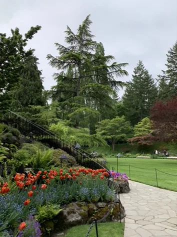 Victoria — Butchart Gardens — the landmark in its setting