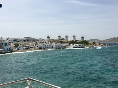 Mykonos — Aegean white and blue — a view worth remembering