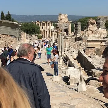 Ephesus — ancient world — a postcard moment