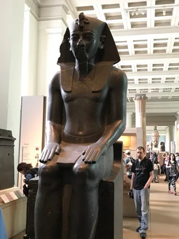 London — British Museum — a postcard moment