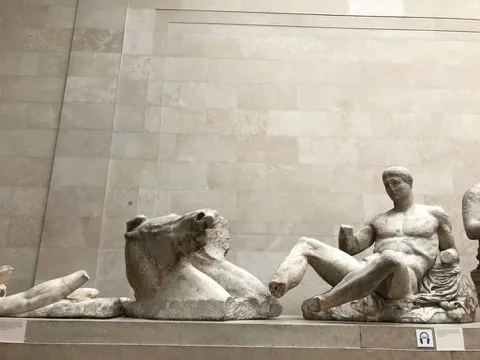 London — British Museum — the landmark in its setting
