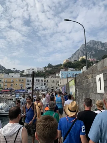 Capri — island beauty — a view worth remembering