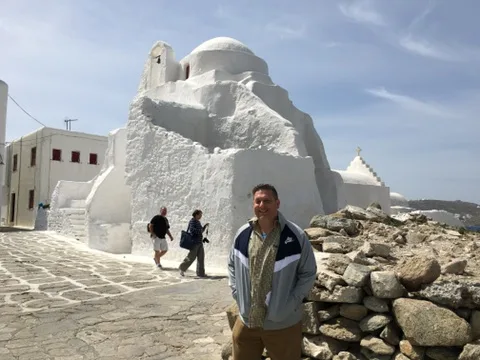 Mykonos — Aegean white and blue — a closer look