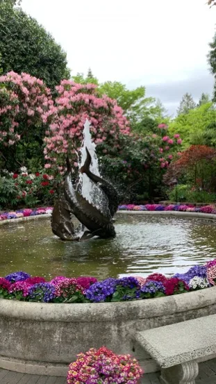Victoria — Butchart Gardens — the journey in one frame