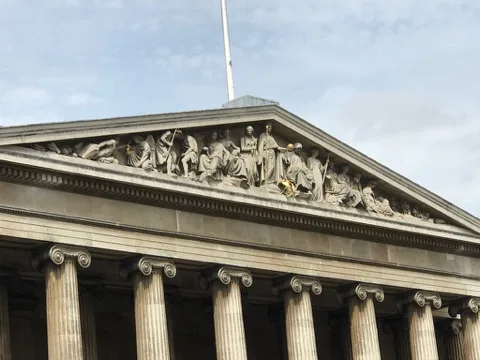 London — British Museum — the journey in one frame