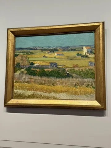 Amsterdam — Van Gogh Museum — a postcard moment