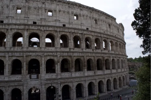 Rome — Colosseum — the beauty of the destination