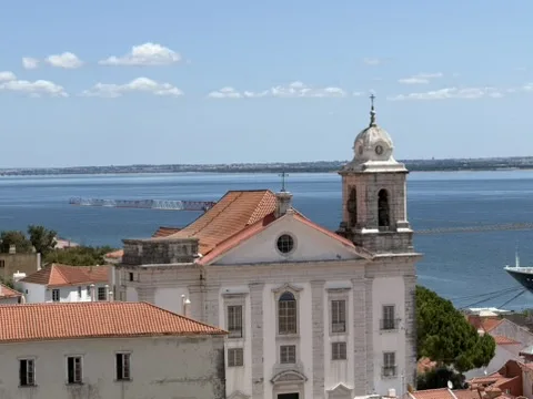 Lisbon — hills and the Tagus — a view worth remembering