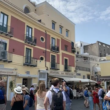 Capri — island beauty — the journey in one frame