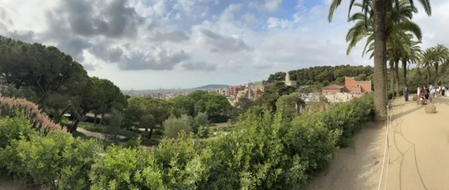 Park Güell — Barcelona — the journey in one frame