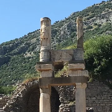 Ephesus — ancient world — the landmark in its setting
